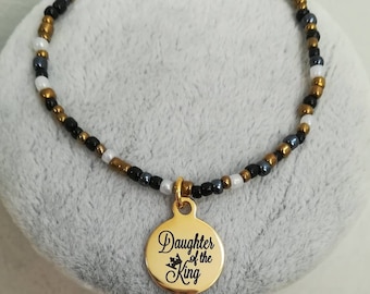 Bible Verse Bracelet, Scripture Bracelet, Christian Bracelet, Christian Bracelet Canada, Christian Beaded Bracelet