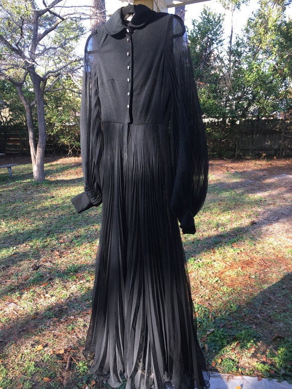 Vintage Lillie Rubin Black Gown - image 1