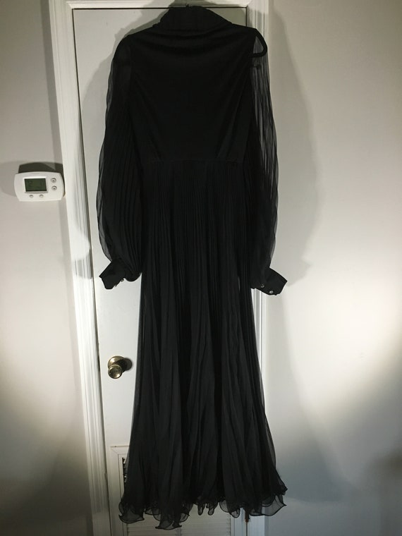 Vintage Lillie Rubin Black Gown - image 6