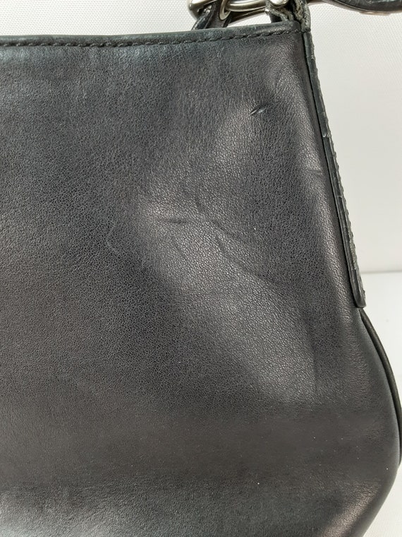 Vintage Coach Black Leather Legacy H23-9861 Purse - Etsy