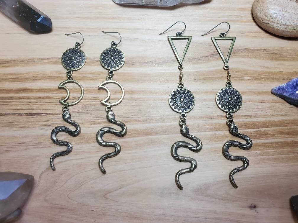 TOVABA Orecchini A Forma Di Serpente Dorato Per Donna - Ipoallergenici In Acciaio Inox, Impermeabili, Antiossidazione, Design Audace E Splendente, Regalo Unico