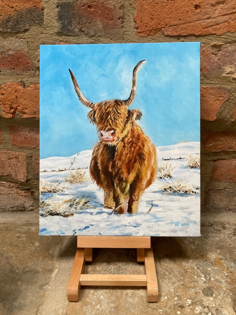 Top quality ready to hang stretched canvas print of Hamish image 1