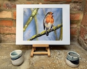 Robin Giclée Print: Signed Fine Art Bird Painting