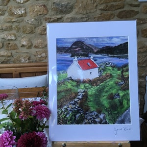 Giclee print of 'Scottish Croft' image 3