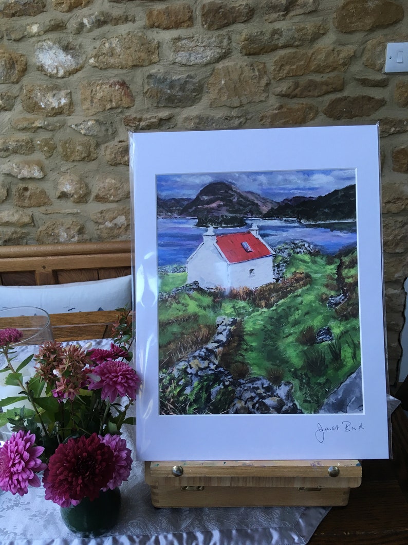 Giclee print of 'Scottish Croft' image 3