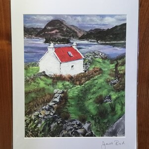 Giclee print of 'Scottish Croft' image 2