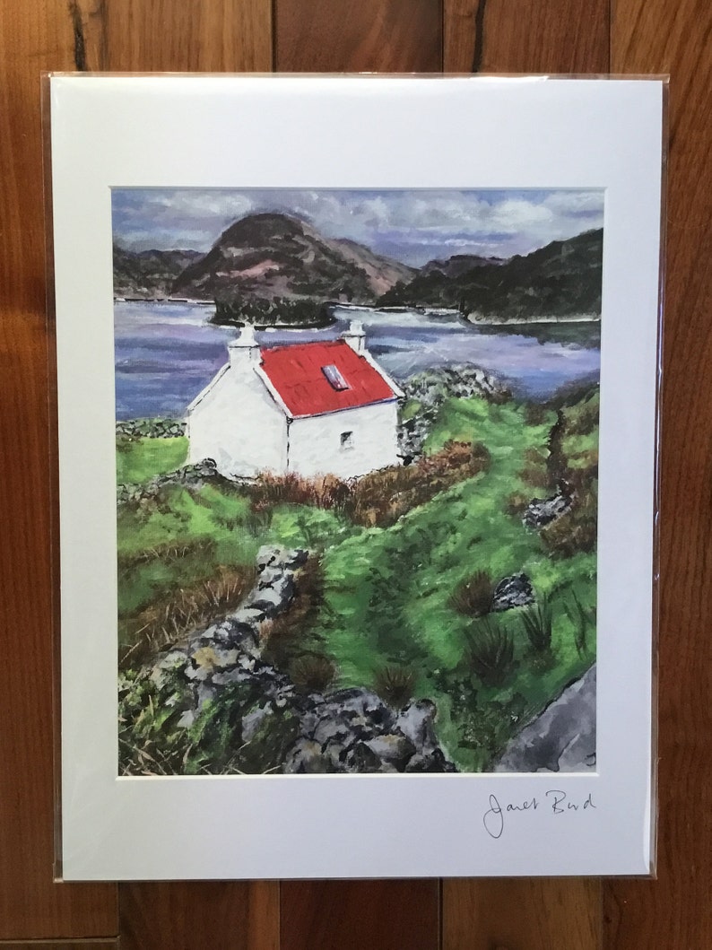 Giclee print of 'Scottish Croft' image 2