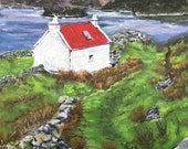 Giclee print of 'Scottish Croft'