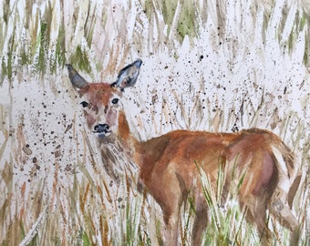 Giclee print of ‘In the Long Grass’