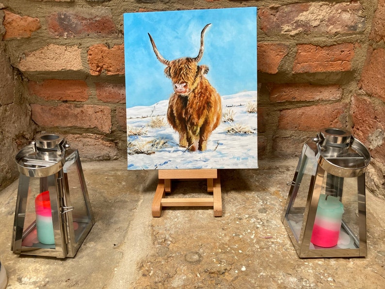 Top quality ready to hang stretched canvas print of Hamish image 2