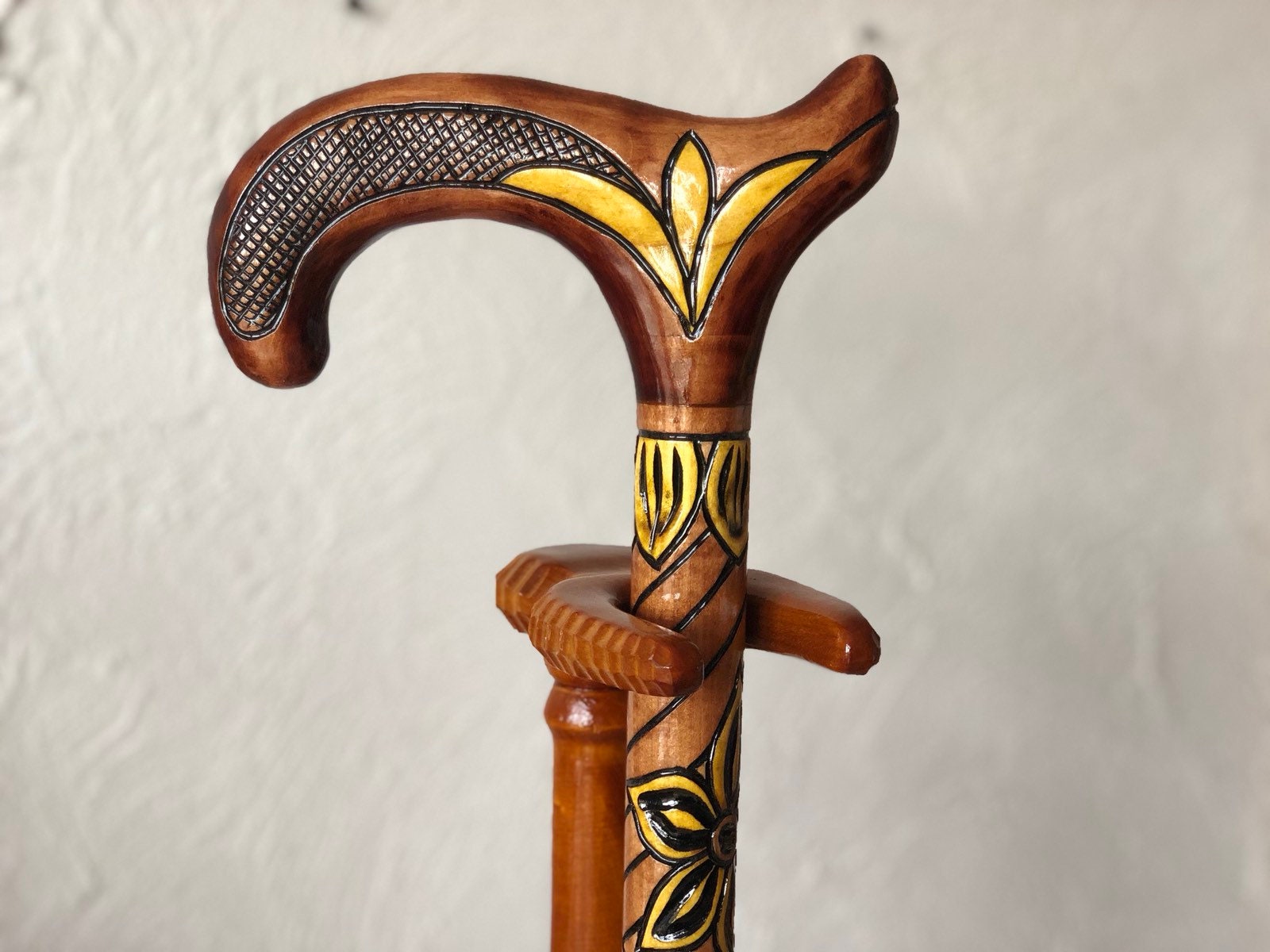 Womens Walking Stick for Her Carving Walking Canes Womens | Etsy Australia