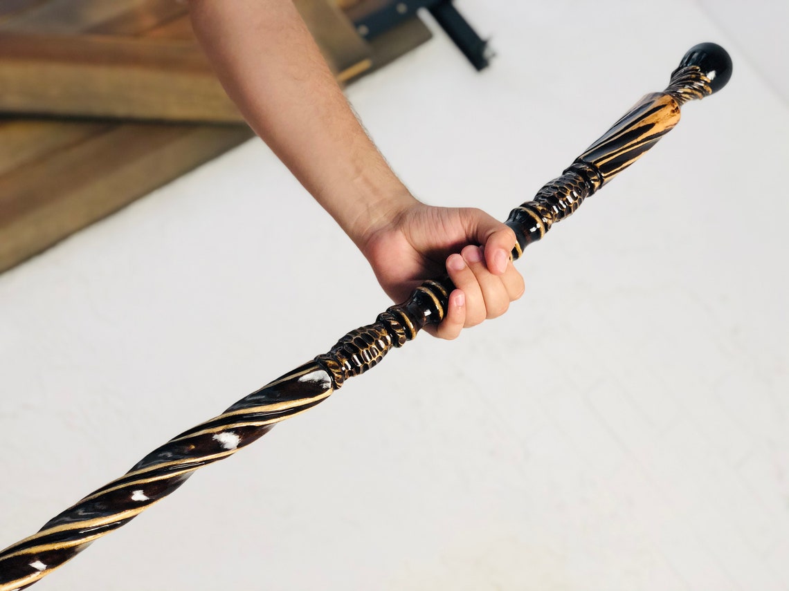 Wizards staffs mage staff magic staff onward staff Etsy