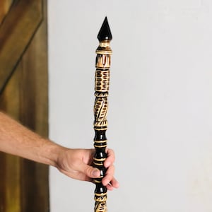 Wooden wizard staff, Magic Druid Staff