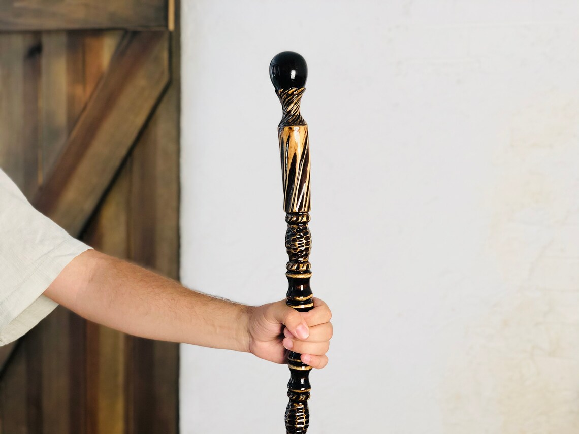 Wizards staffs mage staff magic staff onward staff Etsy