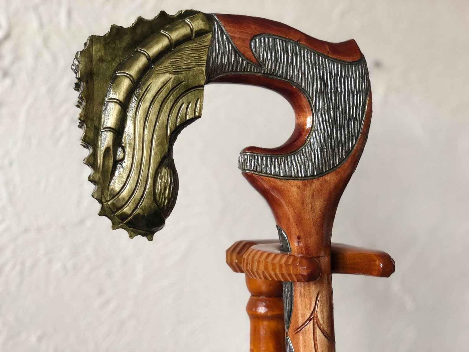 Dragon Walking Canes Wooden Hand Carved Walking Cane for Men Etsy