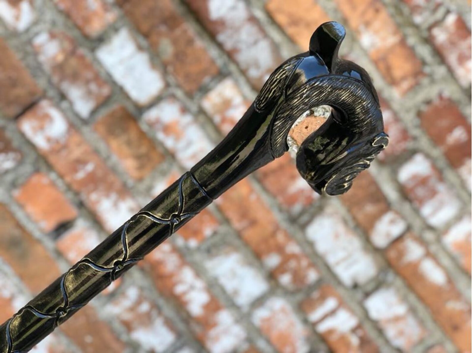 Walking Stick Dog Walking Sticks Handmade Walking Cane Dog Etsy