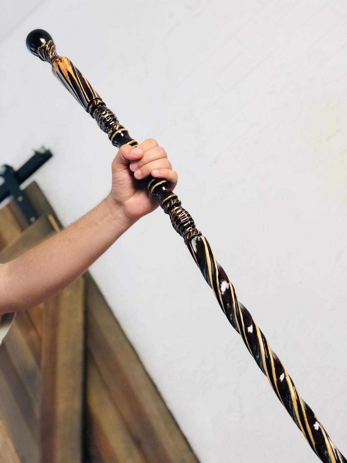 Wizards staffs mage staff magic staff onward staff Etsy