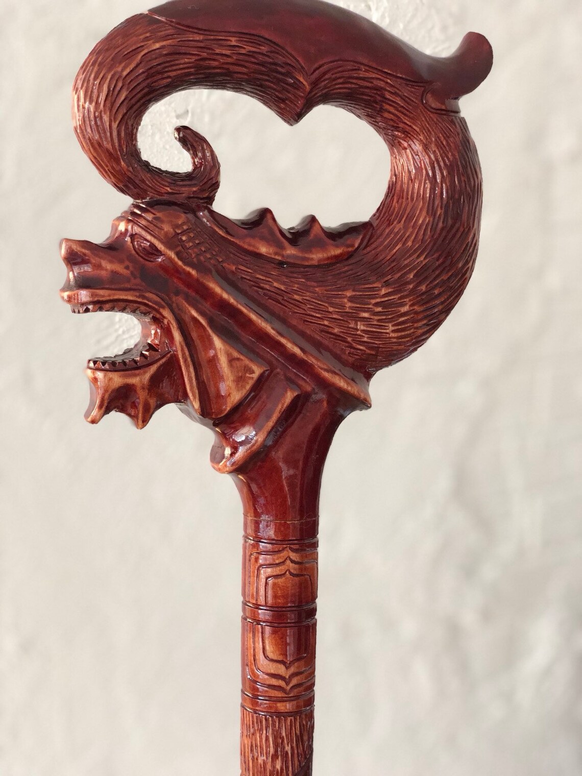Dragon Walking Cane for Men Etsy