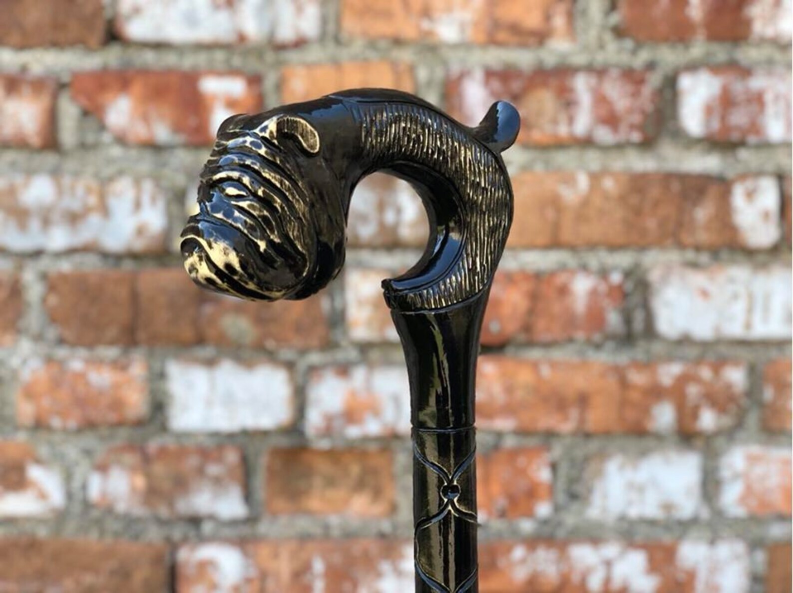 Walking Stick Dog Walking Sticks Handmade Walking Cane Dog Etsy