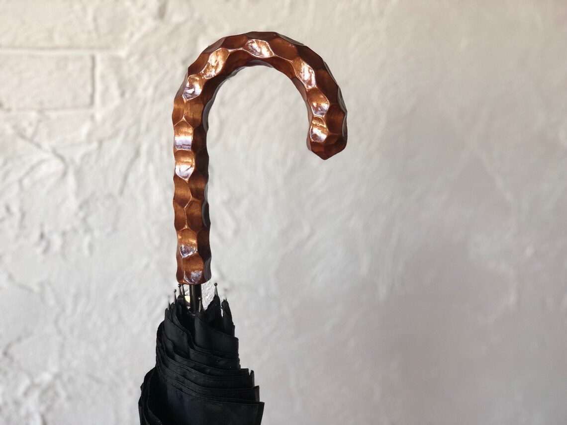 Hand carved wooden umbrella Design umbrella Unique umbrella Etsy