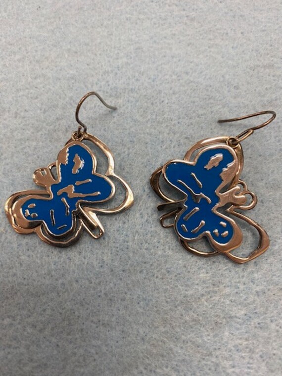 Andy Warhol Butterfly Earrings