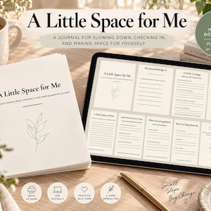 A Little Space for Me Journal | Guided Self Reflection & Mindfulness PDF