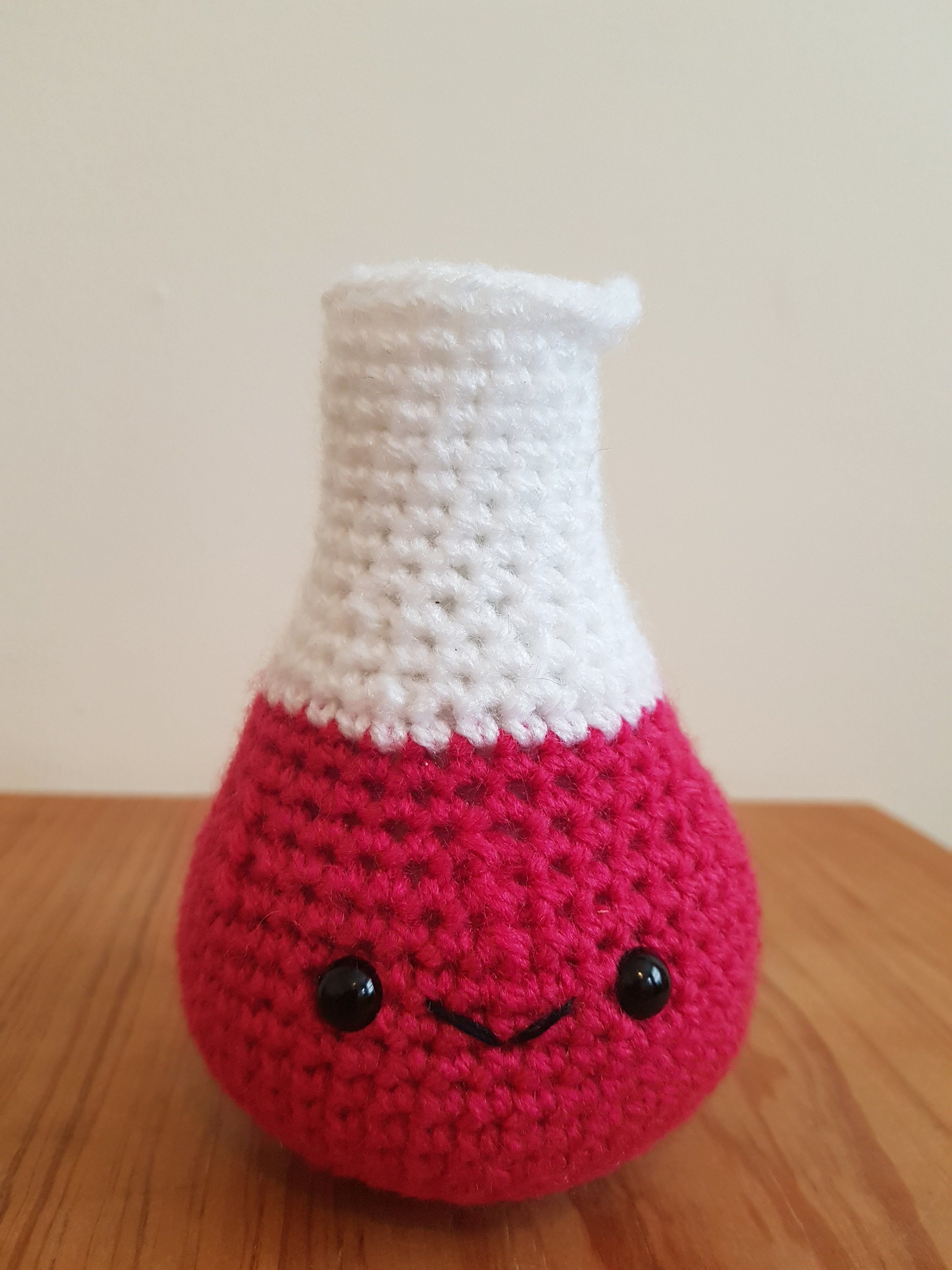 Erlenmeyer Flask Crochet Handmade Chemistry Science Etsy