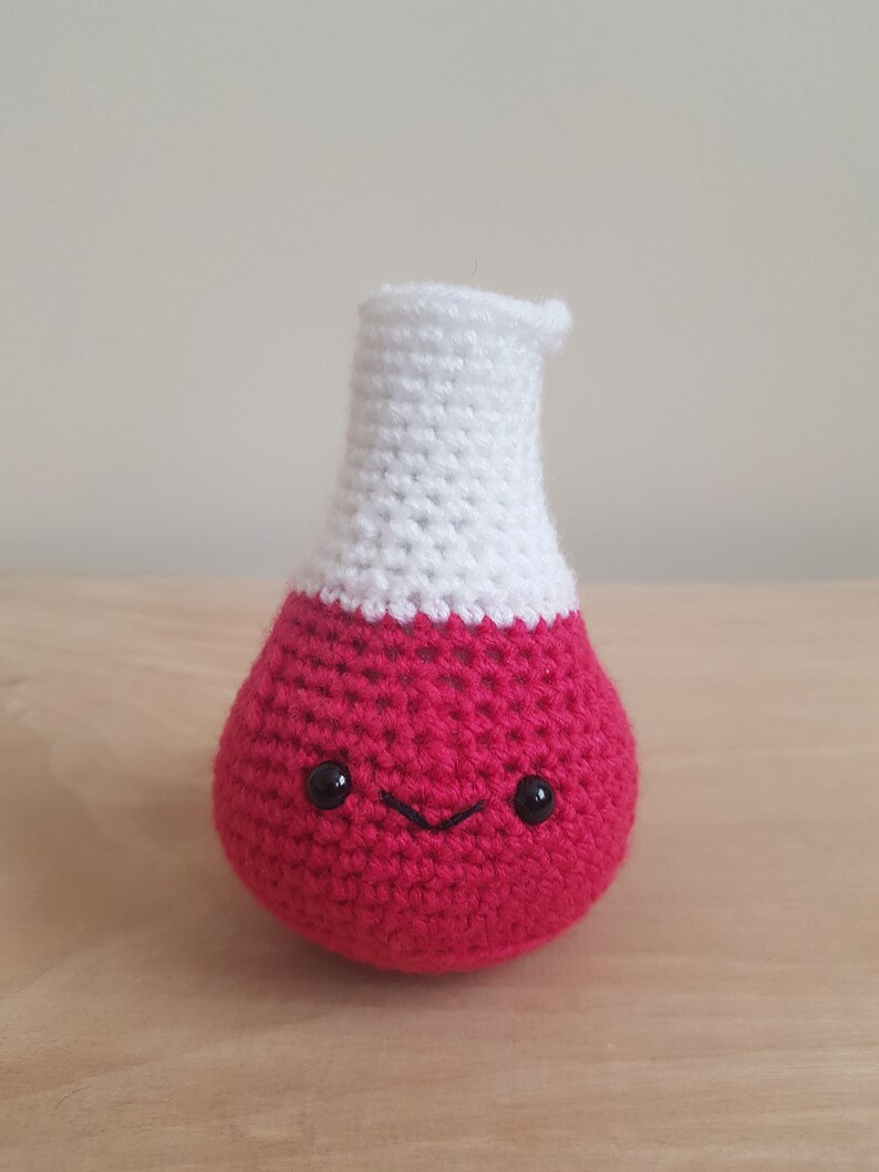 Large Chemistry Set Handmade Crochet Science Plush Etsy UK