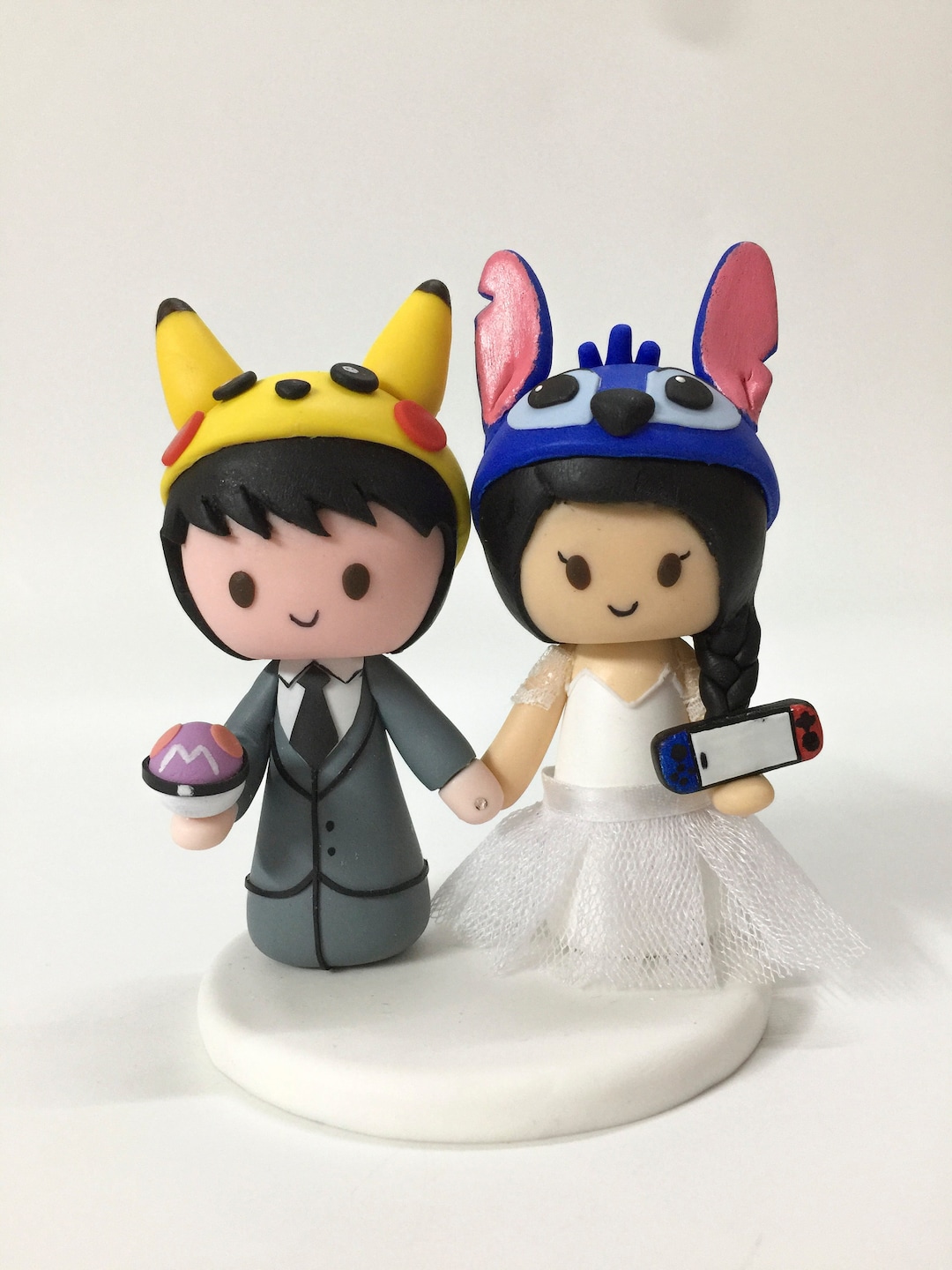 Custom Commission Character Wedding Cake Topper, Gamer Wedding Cake ...