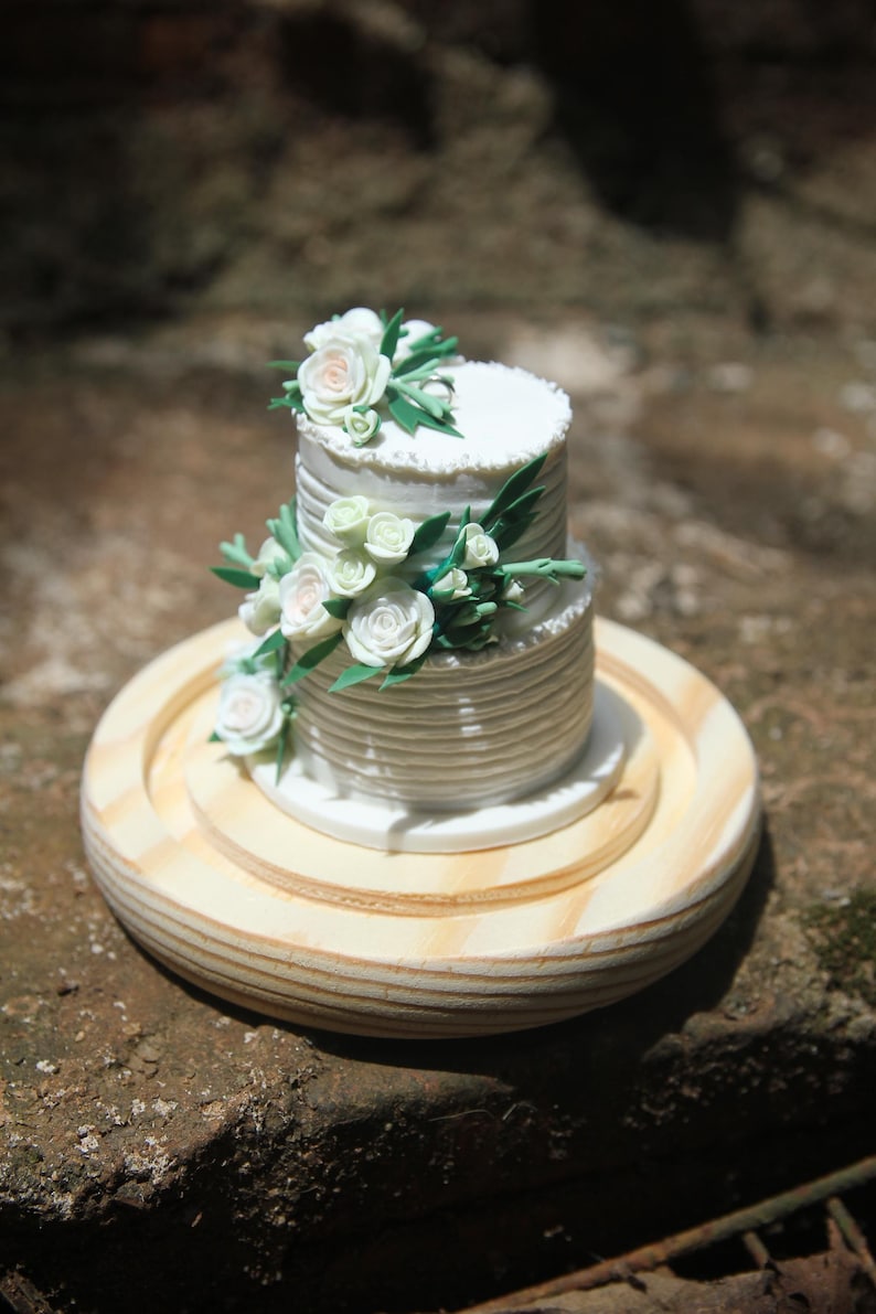 Custom Wedding Cake Replica Ornament