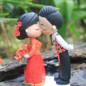 Wedding cake topper, Hmong and Chinese wedding topper