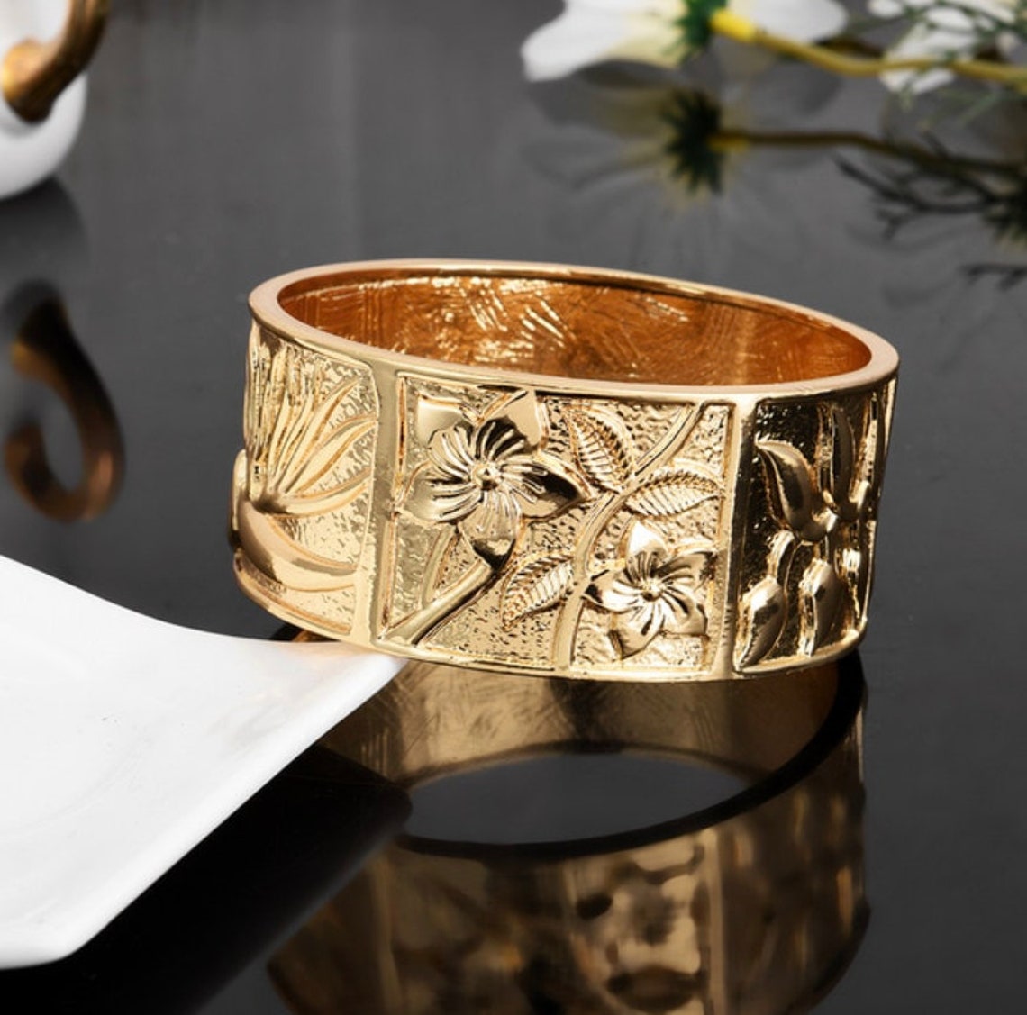 Hawaiian Jewelry Bangle Bracelets Hawaiian Heirloom Solid Etsy