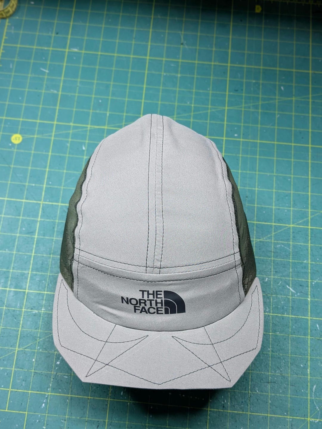 Cap Rework Upcycling 5panel Cap Tnf Jacket, Rework Hand Made , Custom,five Panel ...