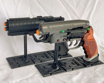 Blade Runner Deckard's or K's Blaster - Moving Parts (3D printed color) Replica props cosplay