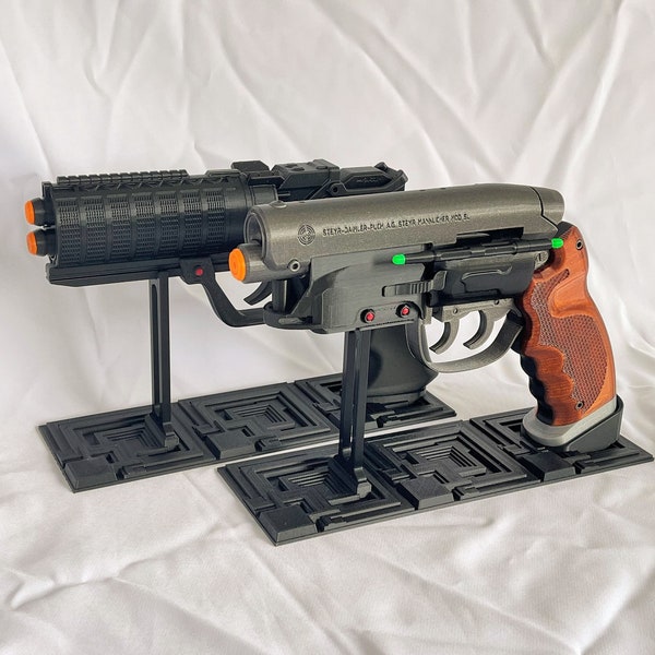 Blade Runner Deckard's or K's Blaster - Moving Parts (3D printed color) Replica props cosplay