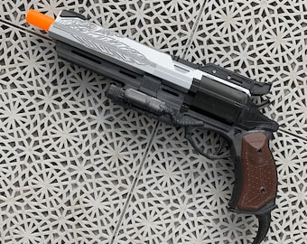 Hawkmoon Hand Cannon - Moving parts ! - FREE Gambit coins - UnOfficial 3D Printed Props Cosplay Replica