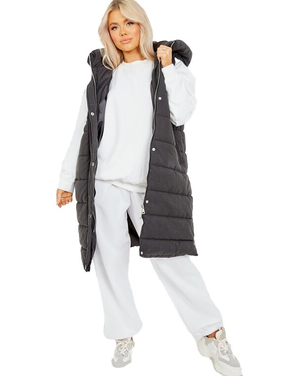 extra long ladies gilet
