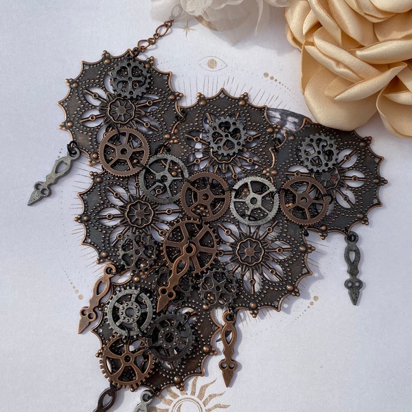 Steampunk Kette *zahnräder*