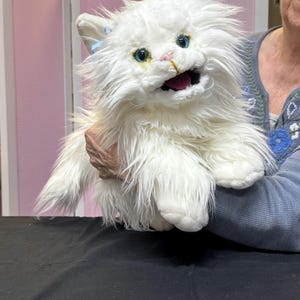 White Cat Puppet