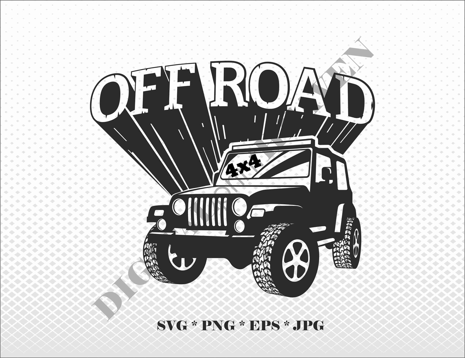 Off Road Svg off Road Design Cut Svg Eps Png Cricut Etsy