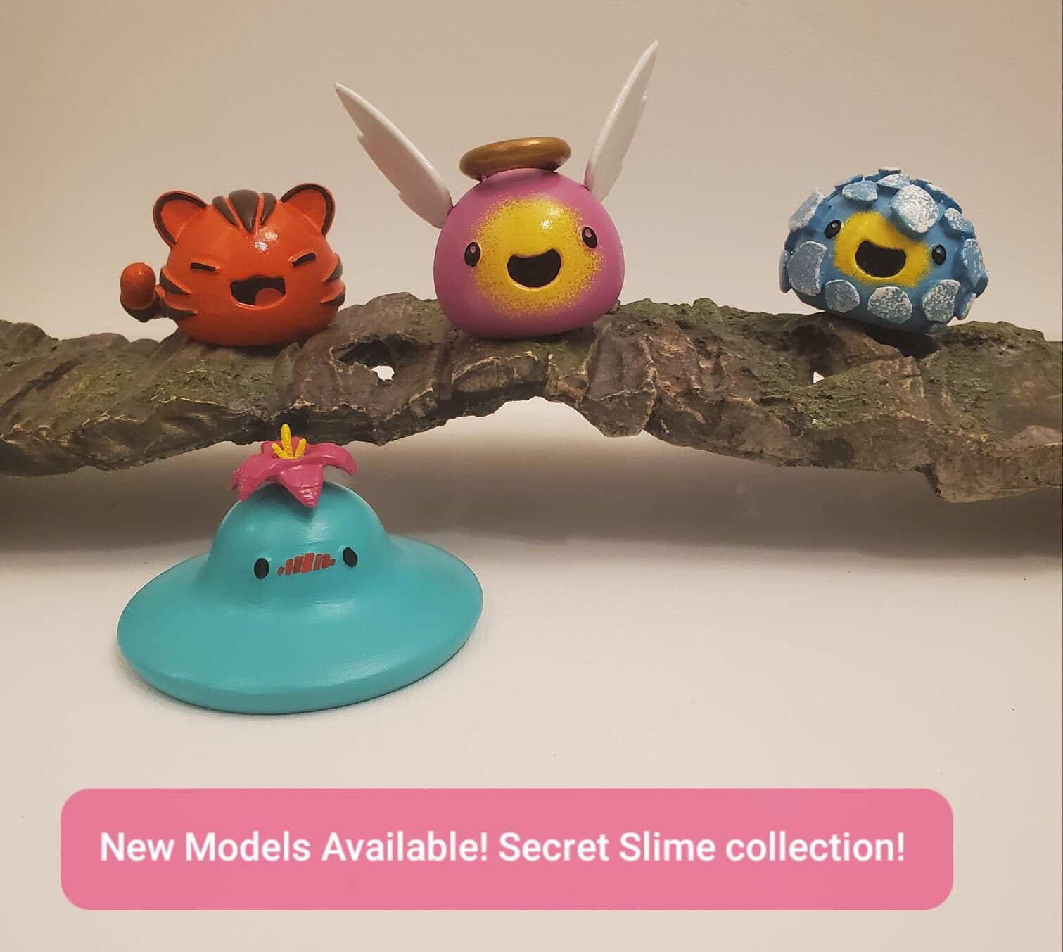 Made Fimo clay models of slimes for my son's Christmas present :  r/slimerancher