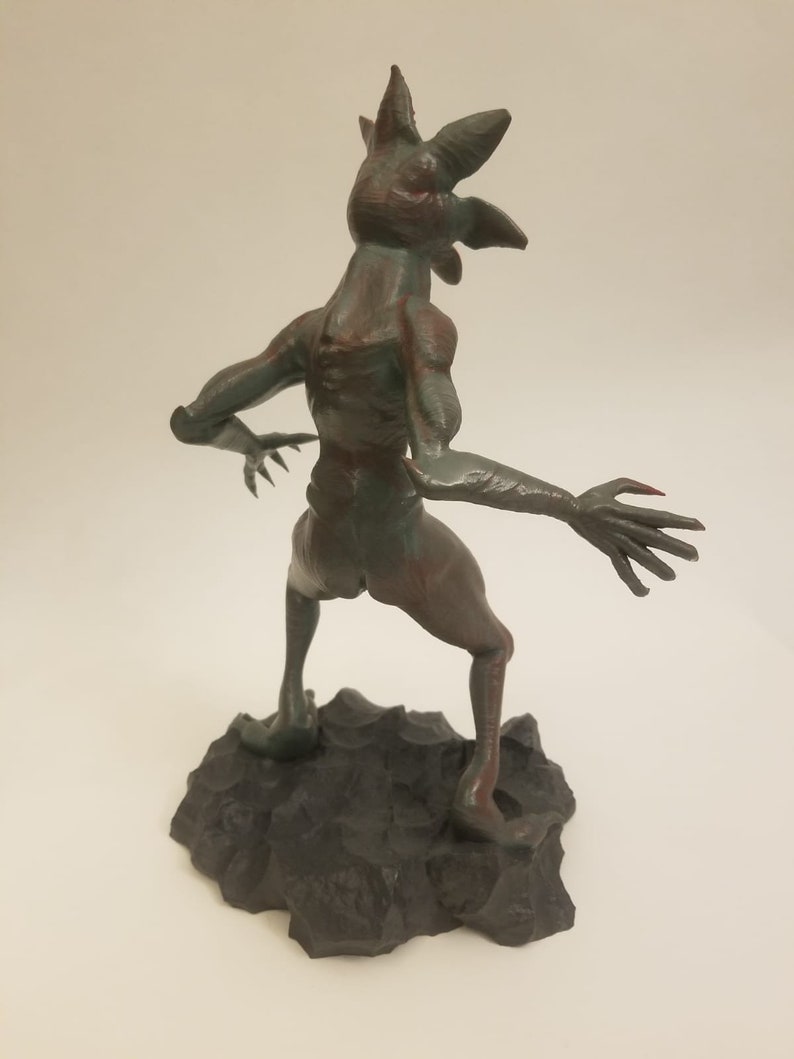 3D printed and hand painted Stranger Things Demogorgon