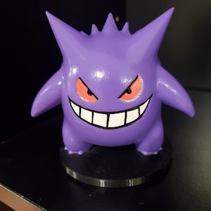 3D Printed Hand Painted Gengar!