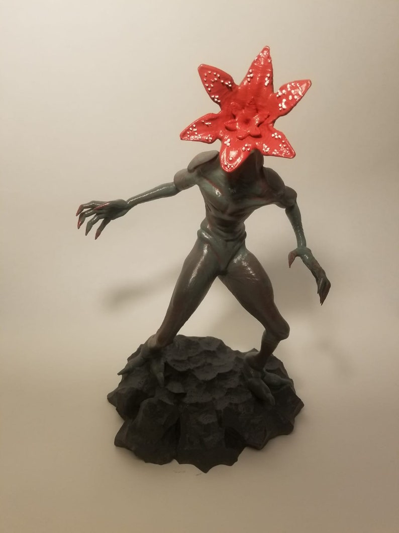 3D printed and hand painted Stranger Things Demogorgon