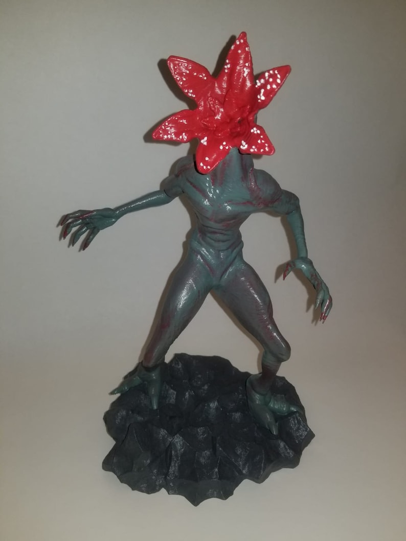 3D printed and hand painted Stranger Things Demogorgon
