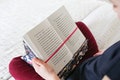 Foldable Cardboard Book Stand, Portable Reading Rest