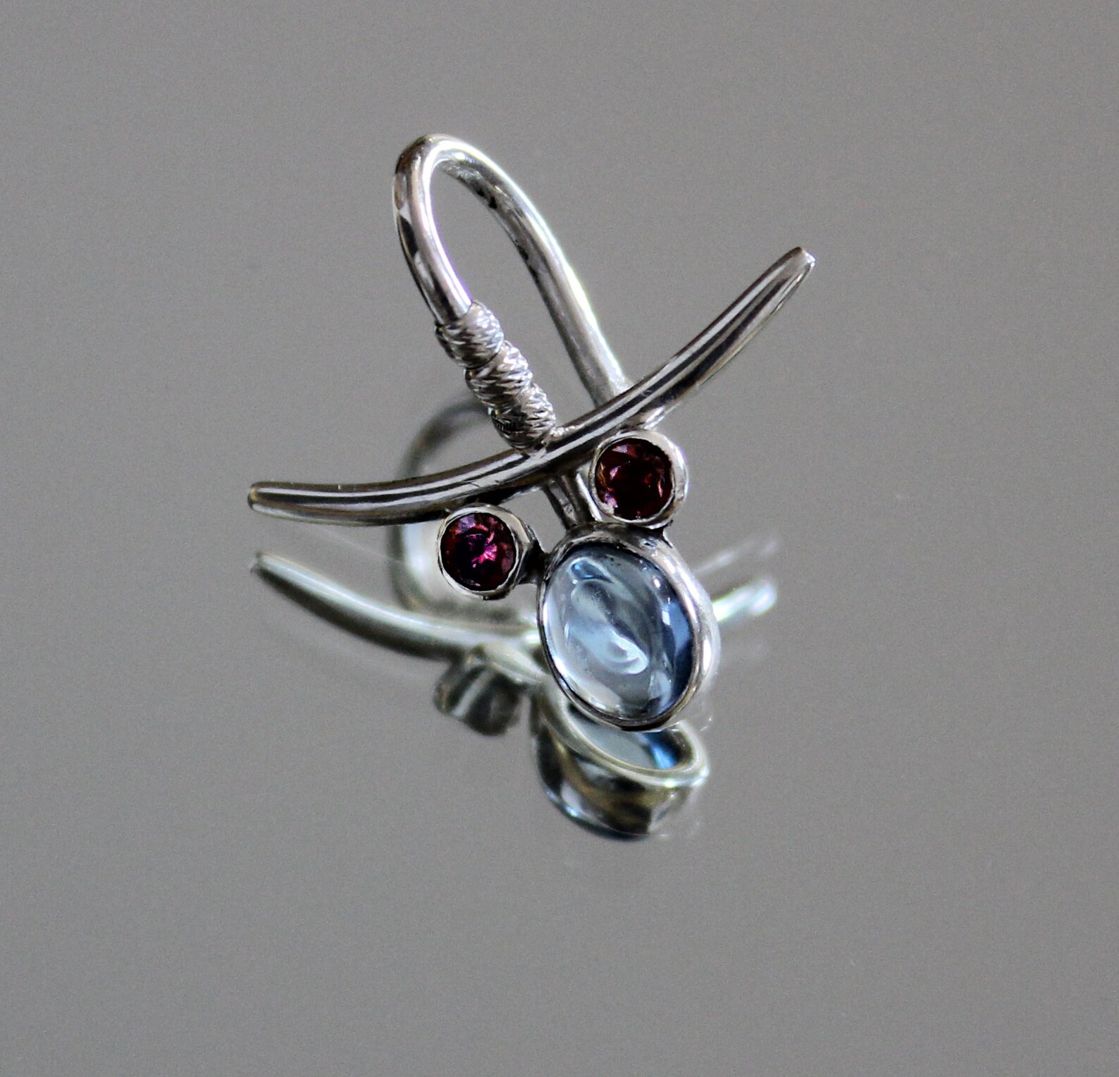 Silver Fake Lip Ring No Piercing Required Lip Ring Fake Lip Etsy