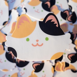 Calico Cat Vinyl Sticker