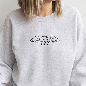 Angel number 777 Sweatshirt, angel number shirts, spiritual shirts, spirituality sweatshirts, spiritual shirts angel numbers, 777 numbers