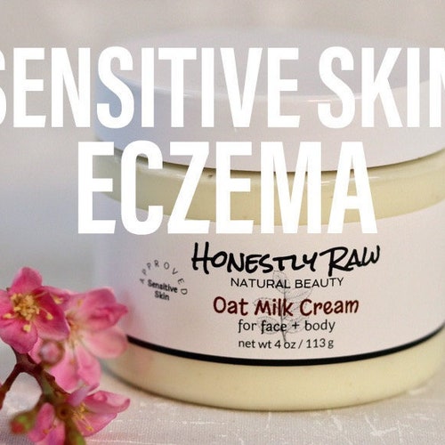 Oat Milk Cream Sensitive Skin Conditions Dry Irritated Etsy